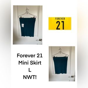 FOREVER 21, NWT, MINI SKIRT